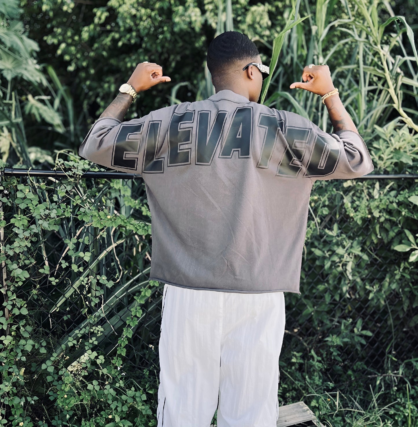 High End$ Tee - Gray