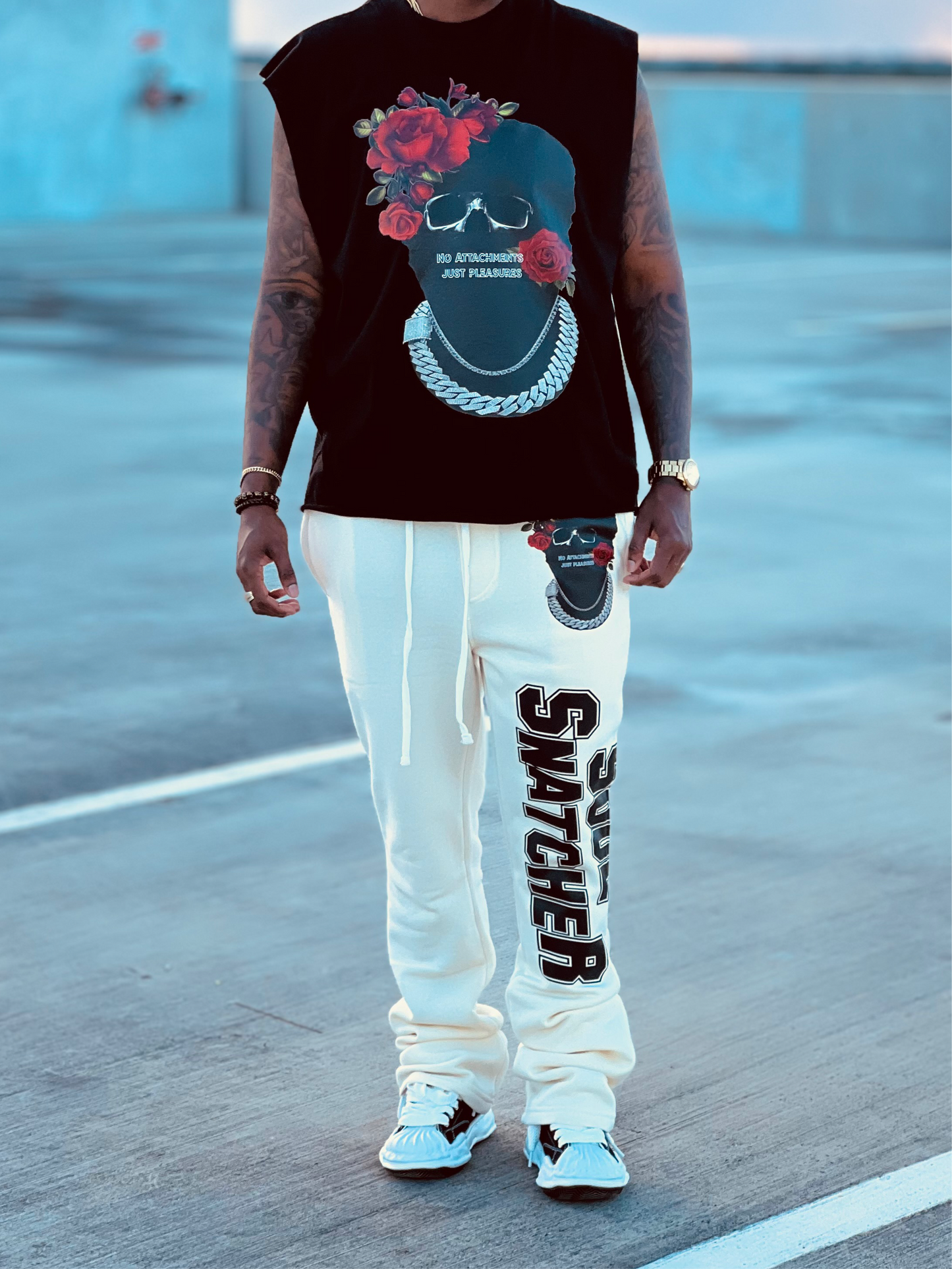 Soul Snatcher Flare Pants - CREAM