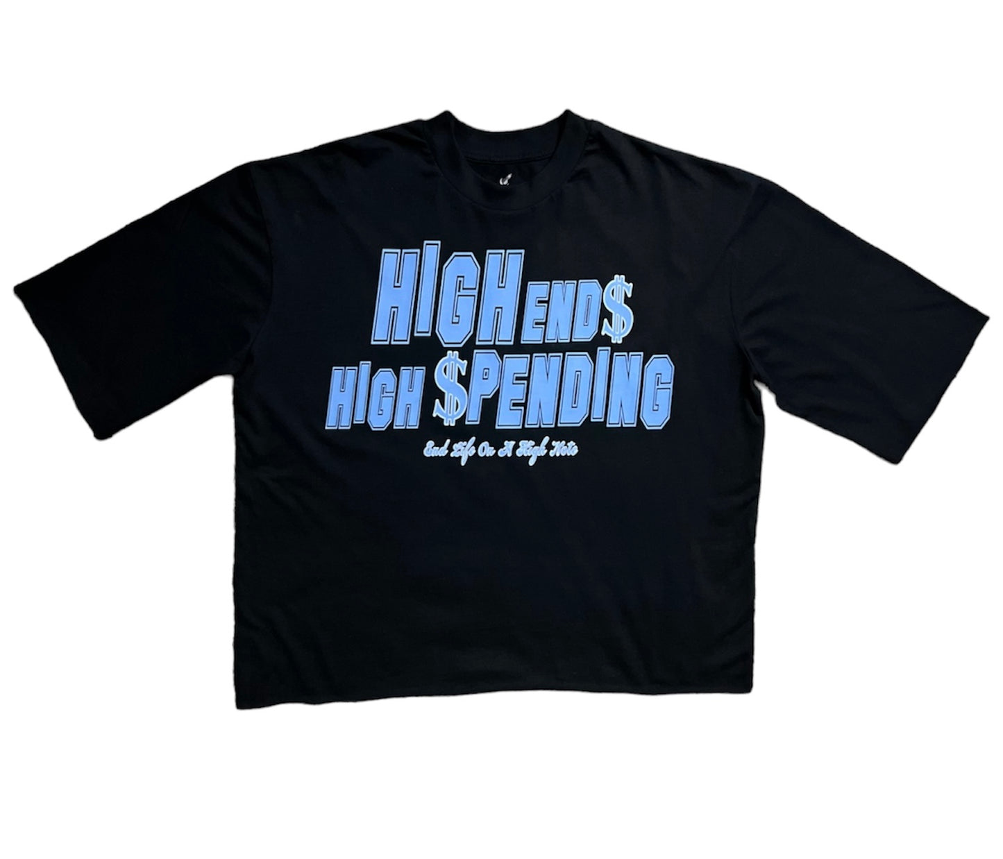High End$ Tee - Black