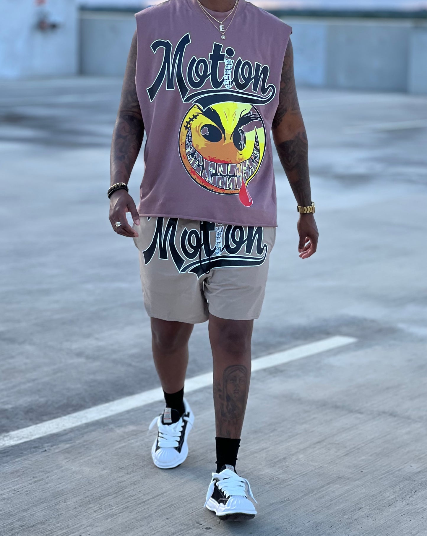Motion Cut Off Tee
