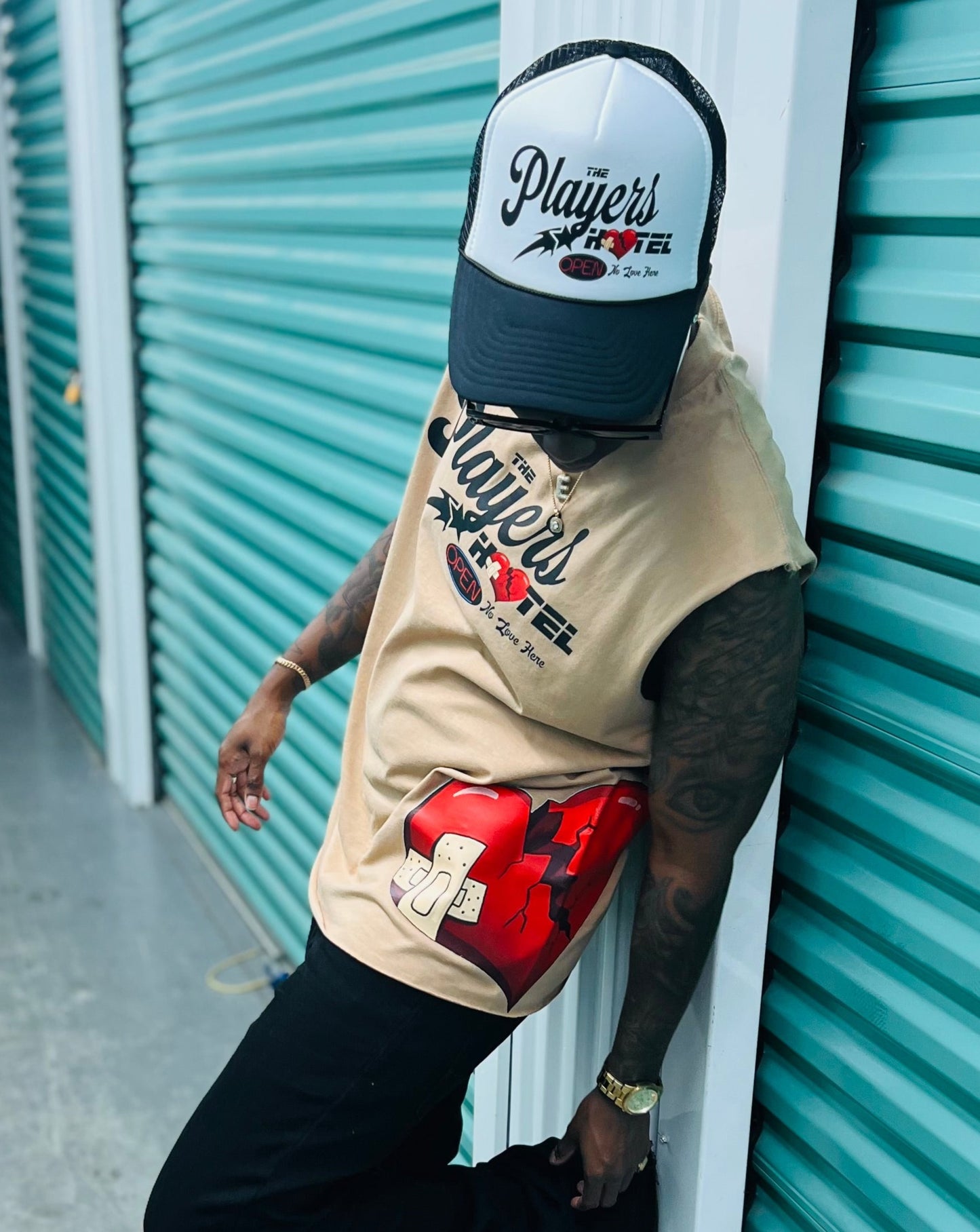 Players Club Cut Off Shirt