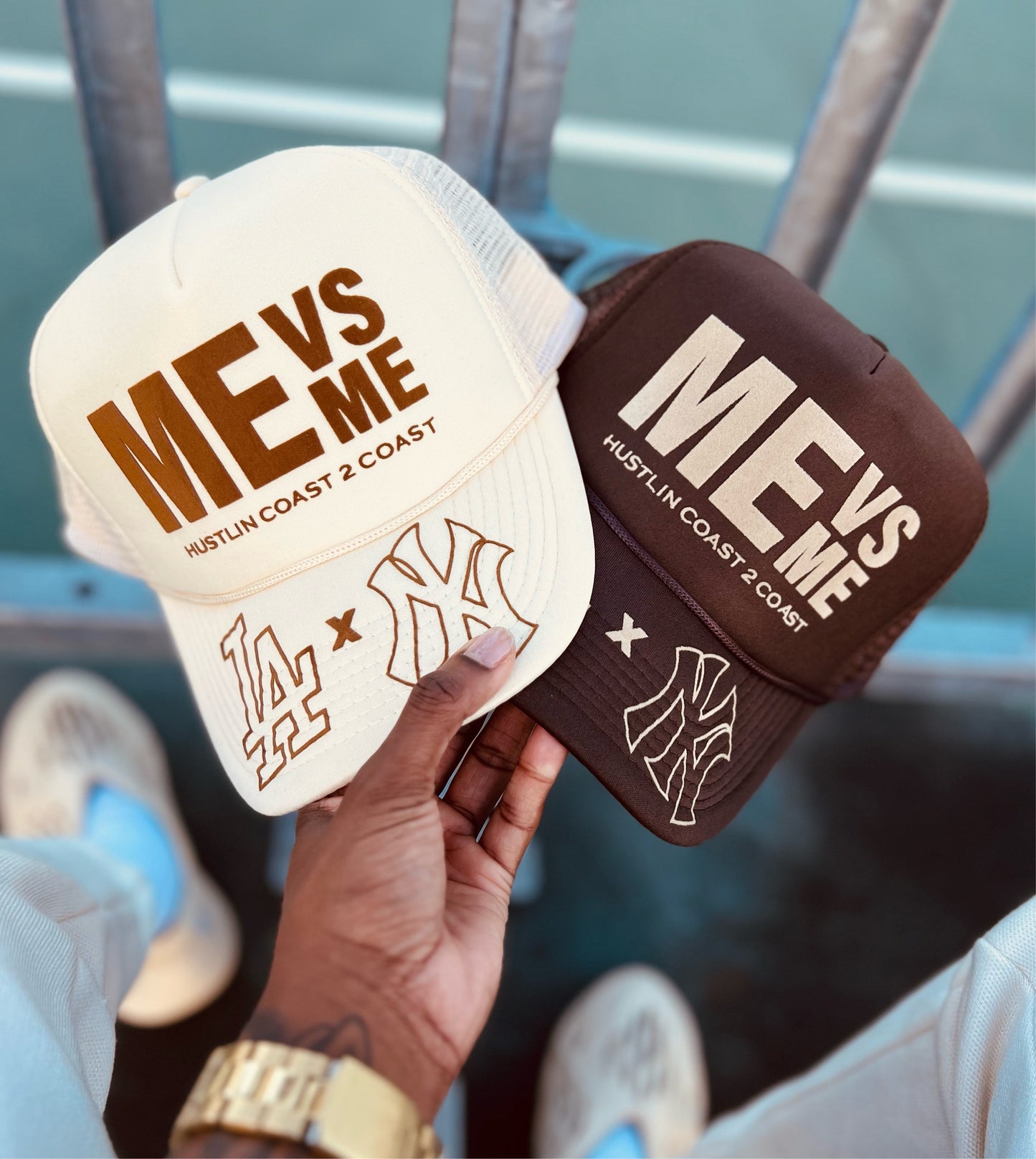 ME VS ME Trucker Hats