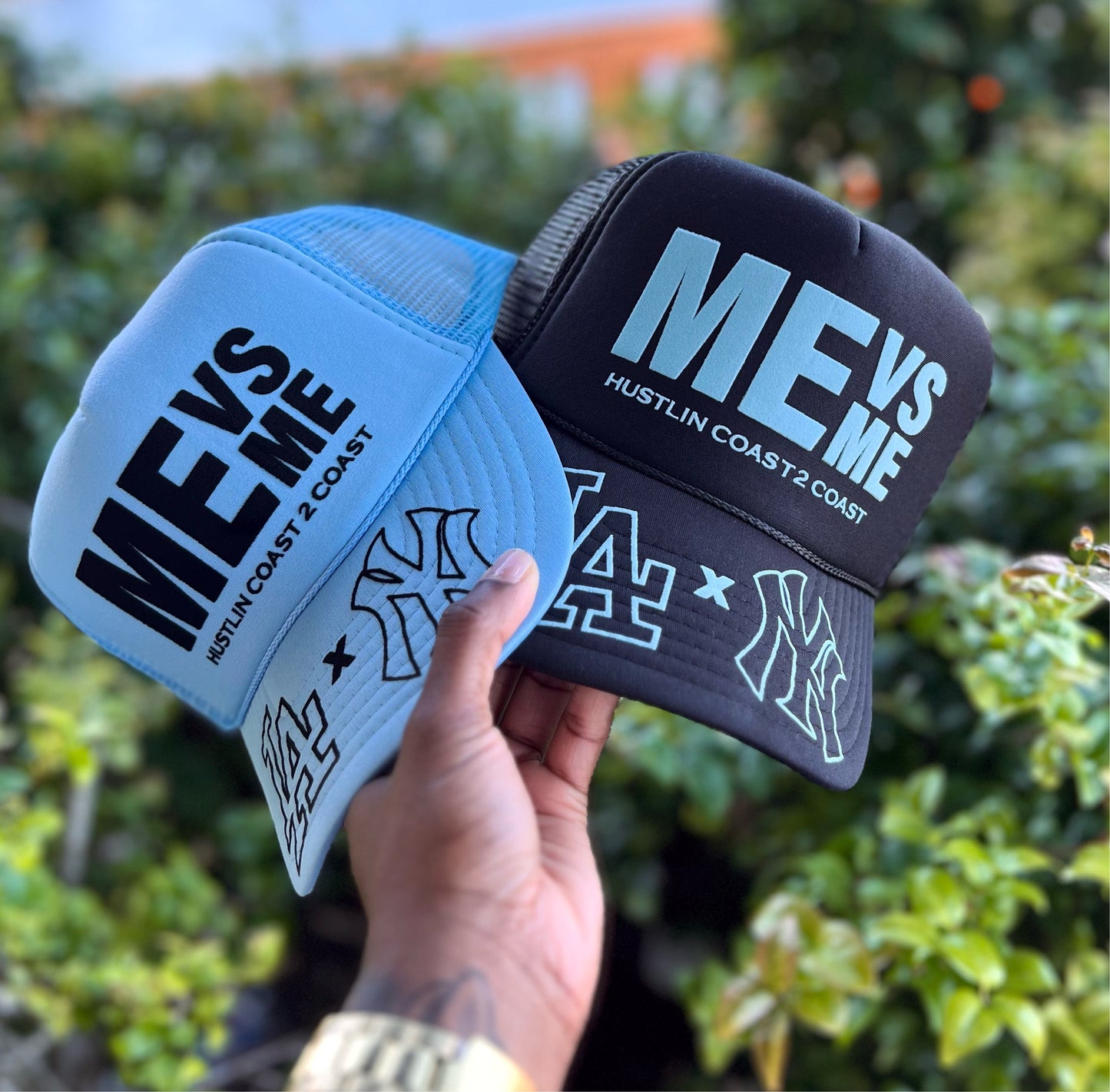ME VS ME 2.0 Trucker Hats