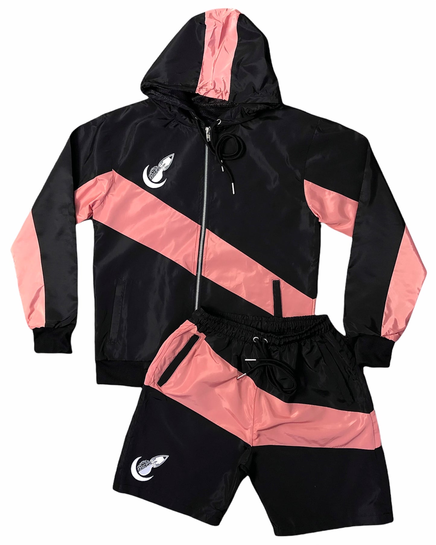 Signature Windbreaker Set - Black (read description)