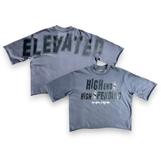 High End$ Tee - Gray