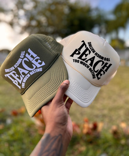 PEACE Trucker Hats